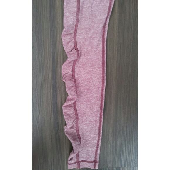 Lululemon Athletic Club Bordeaux drama turnaround legging ruched size 6 burgundy - Picture 3 of 6